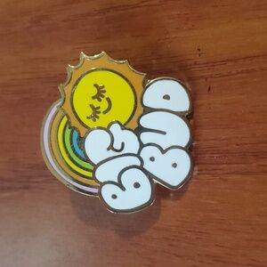 Big Bud Press Sunbaby Logo Pin
